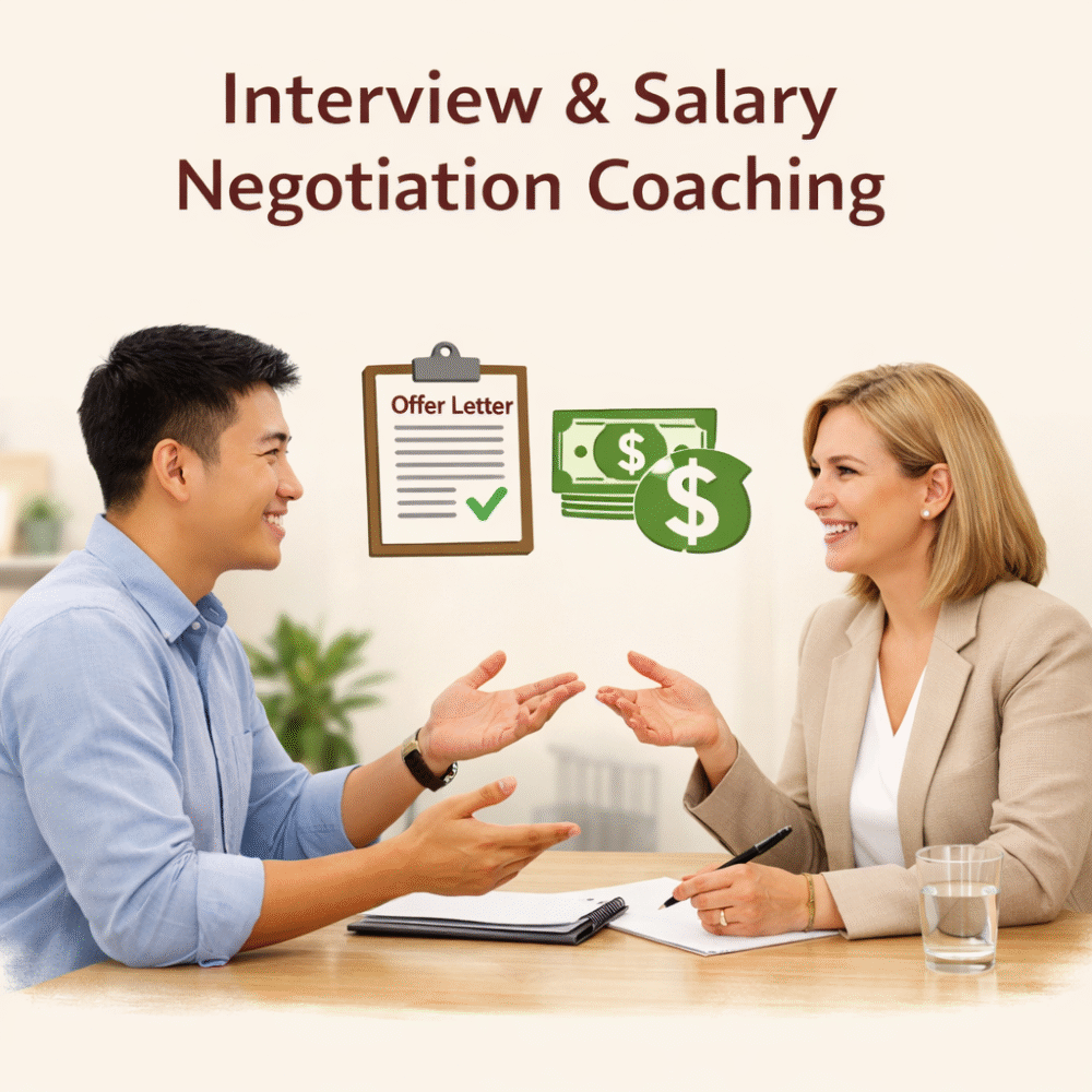IInterview & Salary Negotiation Coaching